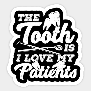 Dentist Dental Assistant Hygienist Gift Sticker